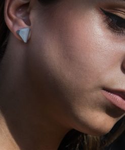 Designer beton fülbevaló az AB Concrete Design-tól