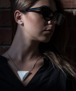 Világos geometrikus ékszer szett