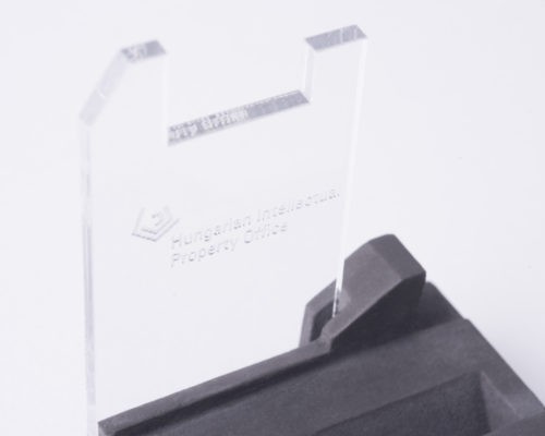 Branded pen holder as a gift for institutions