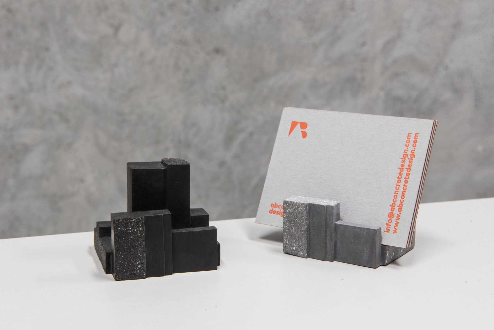 Cool design - busniess card holders made of concrete