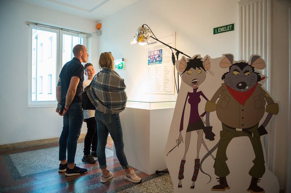 Catcity cartoon relic exhibition Pannonia filmstudio