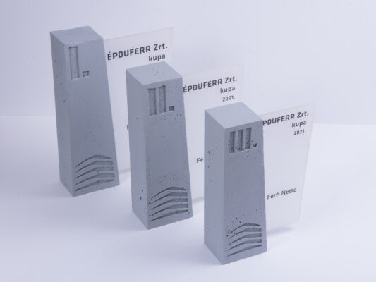 ranked concrete trophies for sport event
