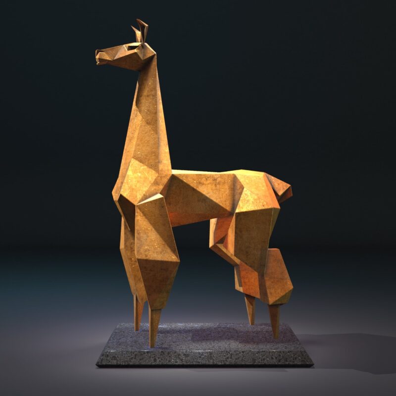 gergely mindak lama sculpture