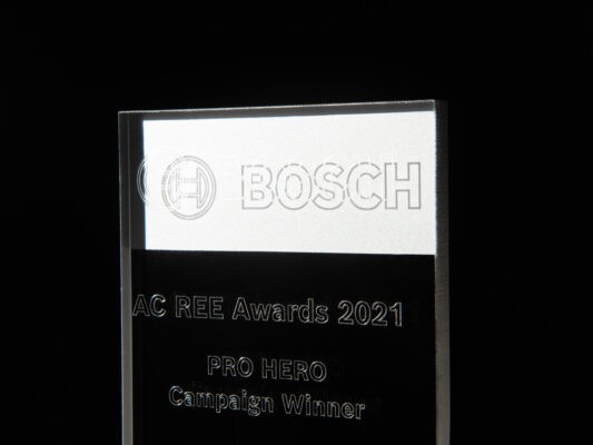 silver award for bosch