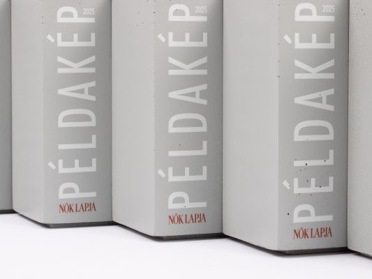 custom-desiged trophies for the hungarian Women's Journal magazine